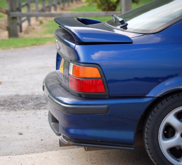 Sell Your Car Fast | Rear View of Blue Car